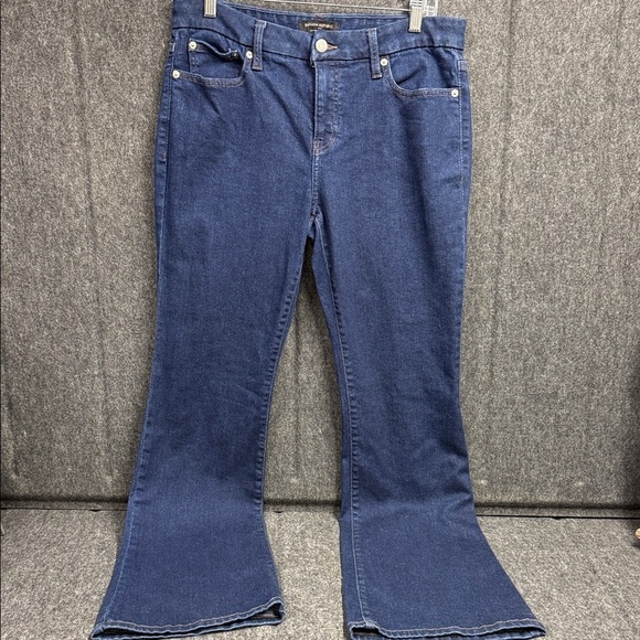 Banana Republic Denim - Banana Republic Dark Blue Flare Jeans